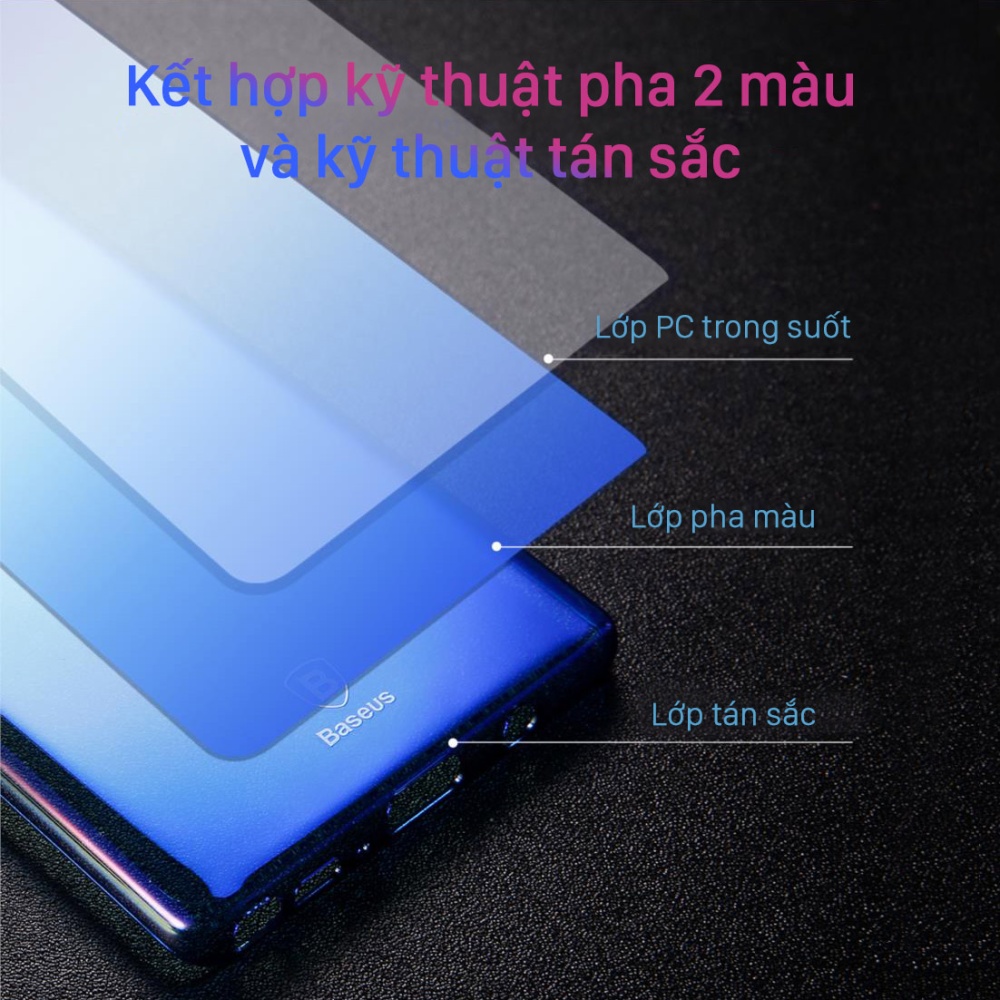 Ốp lưng điện thoại Galaxy Note 8 Baseus Glaze đổi màu - tga.vn