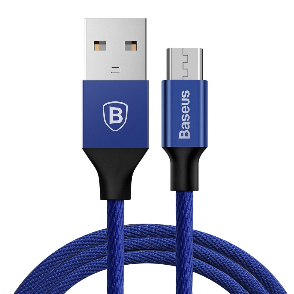 Cáp sạc điện thoại Baseus Yiven Micro USB, bọc dù, dài 1m