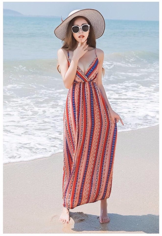ĐẦM MAXI SANG TRỌNG CAO CẤP ĐỦ SIZE BY4318 5