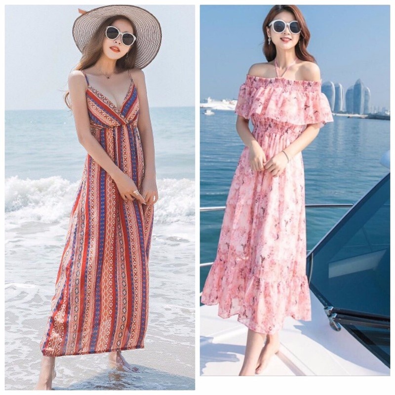 ĐẦM MAXI SANG TRỌNG CAO CẤP ĐỦ SIZE BY4318 3
