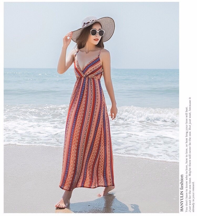 ĐẦM MAXI SANG TRỌNG CAO CẤP ĐỦ SIZE BY4318 4