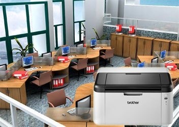 Máy in Laser Brother HL-1201 có thiết kế hiện đại, tinh tế