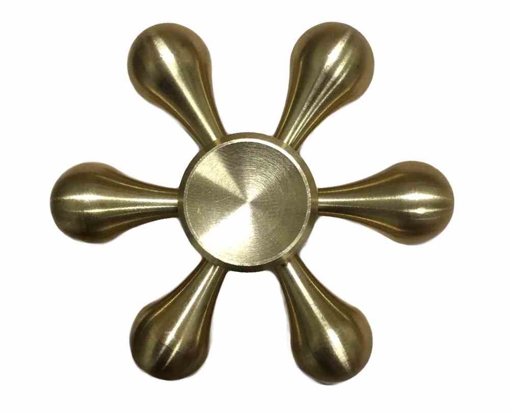 Con quay Spinner cao cấp 6 cánh bằng đồng