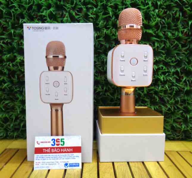 Micro karaoke kèm loa bluetooth tosing q7s cao cấp