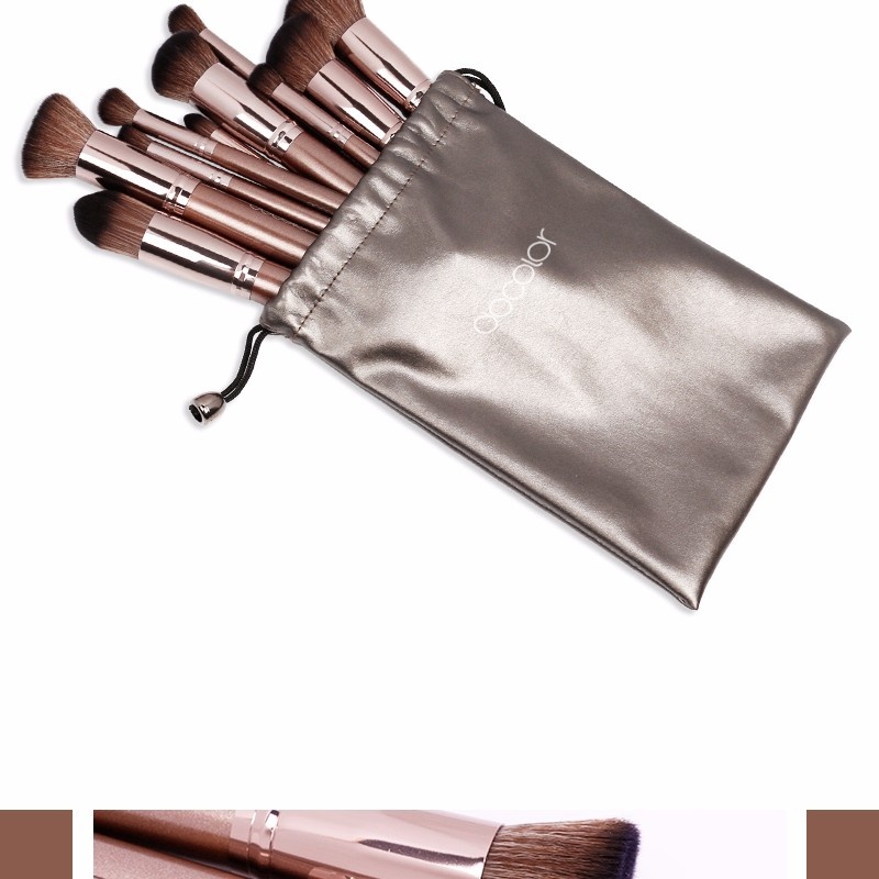 Bộ cọ trang điểm Docolor 10 Pieces Makeup Brushes Set 03