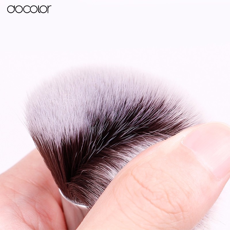 Bộ cọ trang điểm tán và tạo khối docolor 10 Pieces Makeup Brush Set 06