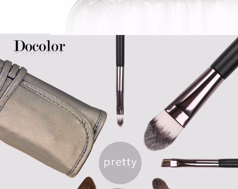 Bộ cọ trang điểm Docolor 6 Pieces Makeup Brush Set 06
