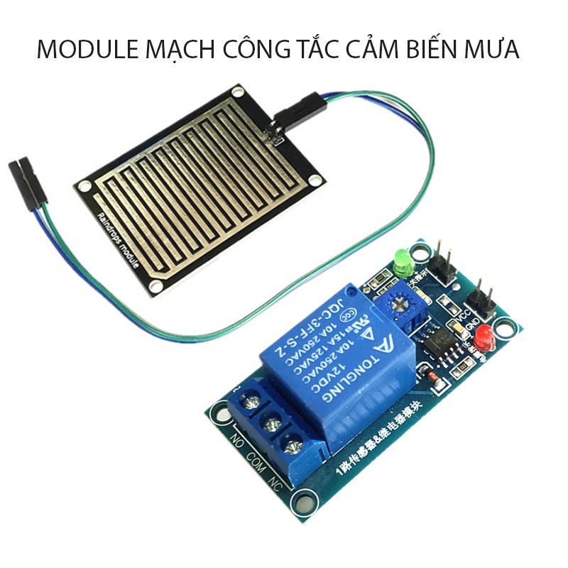 module mach cong tac cam bien mua