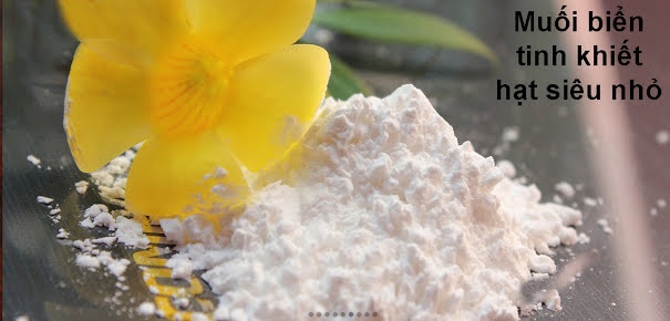 muối tinh dầu rửa mặt