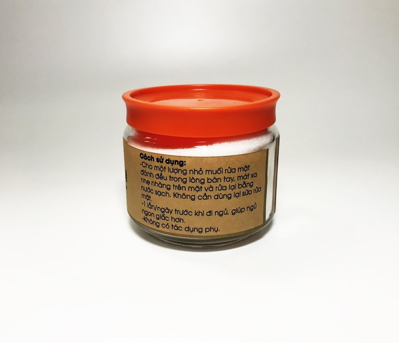 Muối tinh dầu rửa mặt