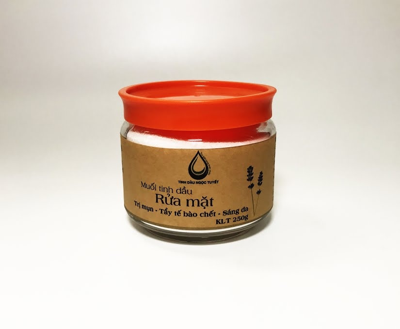 Muối tinh dầu rửa mặt