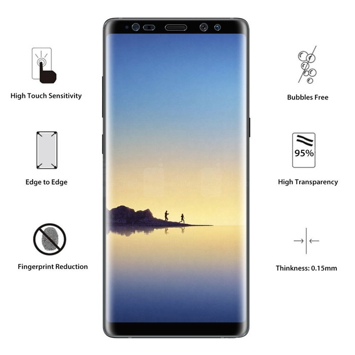 Miếng dán full màn hình Galaxy Note 8 Vmax 3D Curved TPU3