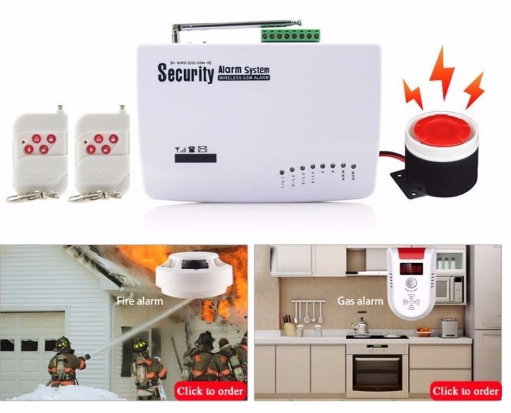 Bộ Thiết Bị Báo Động Chống Trộm Dùng SIM GUARDSMAN GS-3500 4