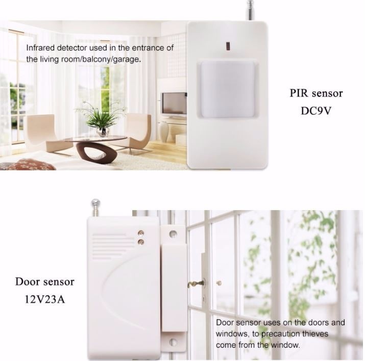 Bộ Thiết Bị Báo Động Chống Trộm Dùng SIM GUARDSMAN GS-3500 3