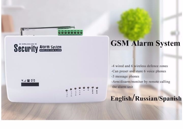 Bộ Thiết Bị Báo Động Chống Trộm Dùng SIM GUARDSMAN GS-3500 2