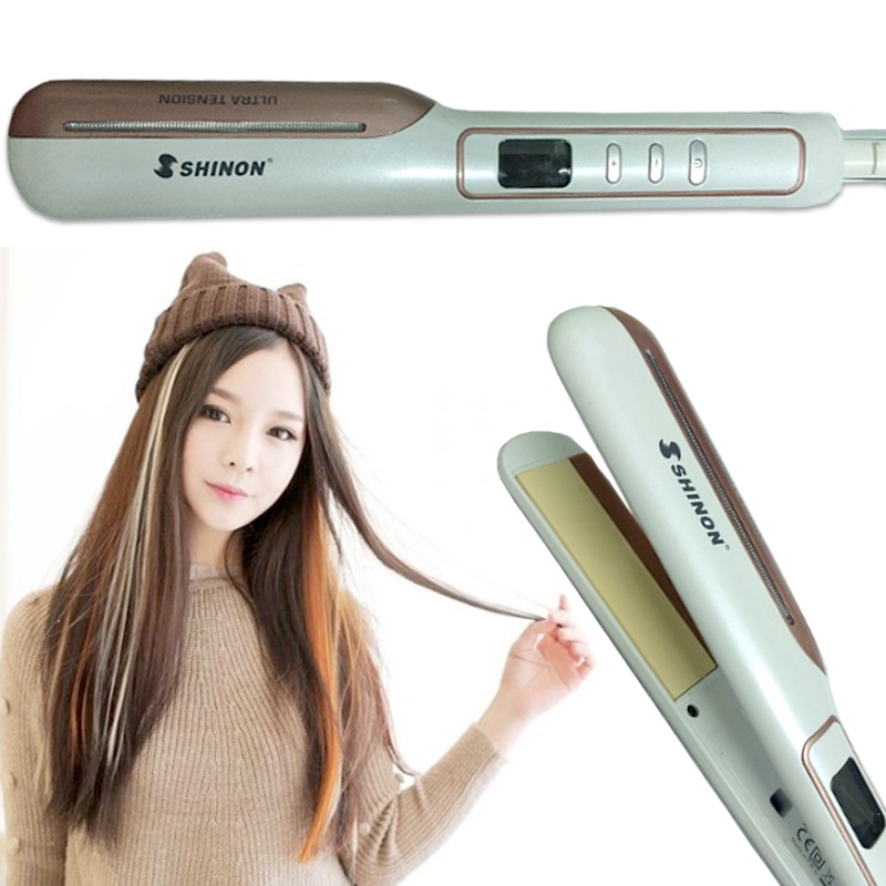 Máy duỗi tóc Shinon SH-8009 Lcd 5 mức điều chỉnh nhiệt độ 