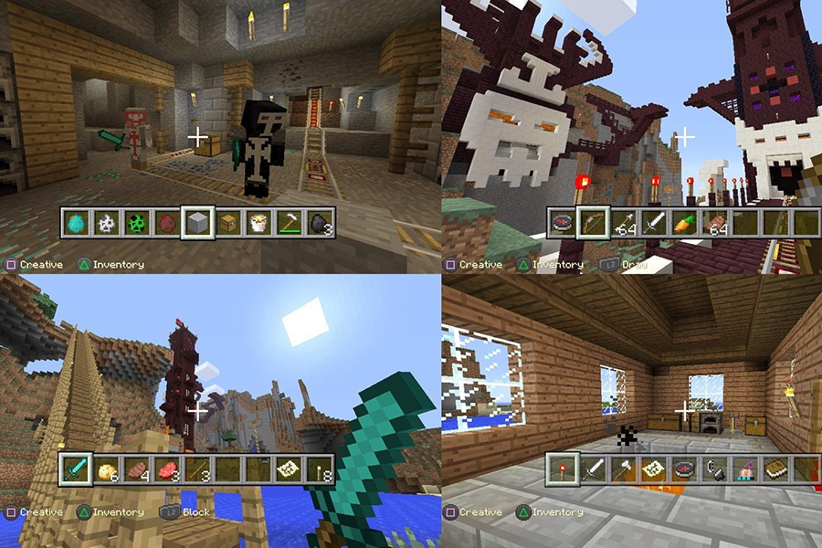 Đĩa Game PlayStation PS4 Sony Minecraft Hệ US