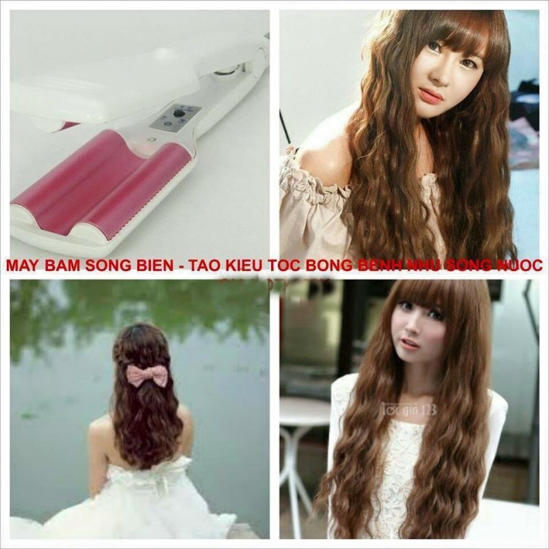 Máy làm tóc dập sóng nước bản lớn 5