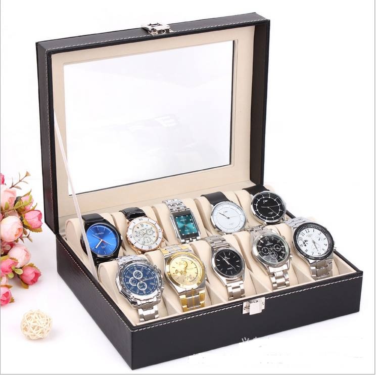 Hộp đựng đồng hồ 10 chiếc