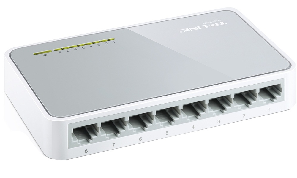 TP-LINK TL-SF1008D - Bộ Chia Tín Hiệu Để Bàn 8 cổng 10/100Mbps