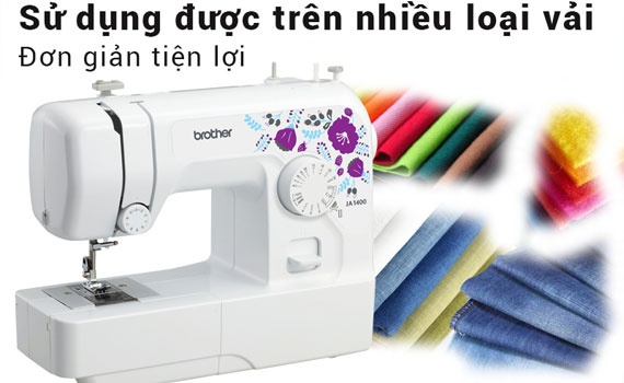 Máy May Brother JA1400 (Sewing Machine) - Máy May Brother TPHCM  www.anhem.com.vn