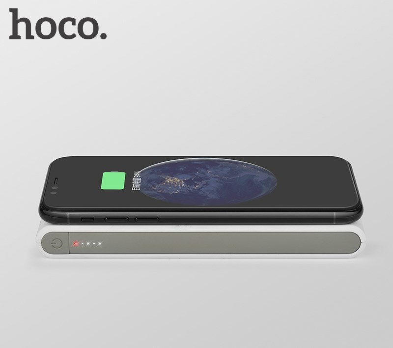 New Arrival Hoco B32 External Battery Portable Wireless Charger Powerbank 8000Mah Power Bank Wireless Charging For iPhone