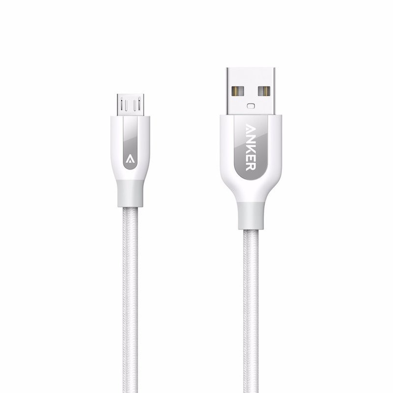 Cáp sạc ANKER Powerline+ Micro-USB 0.9M - Trắng 1